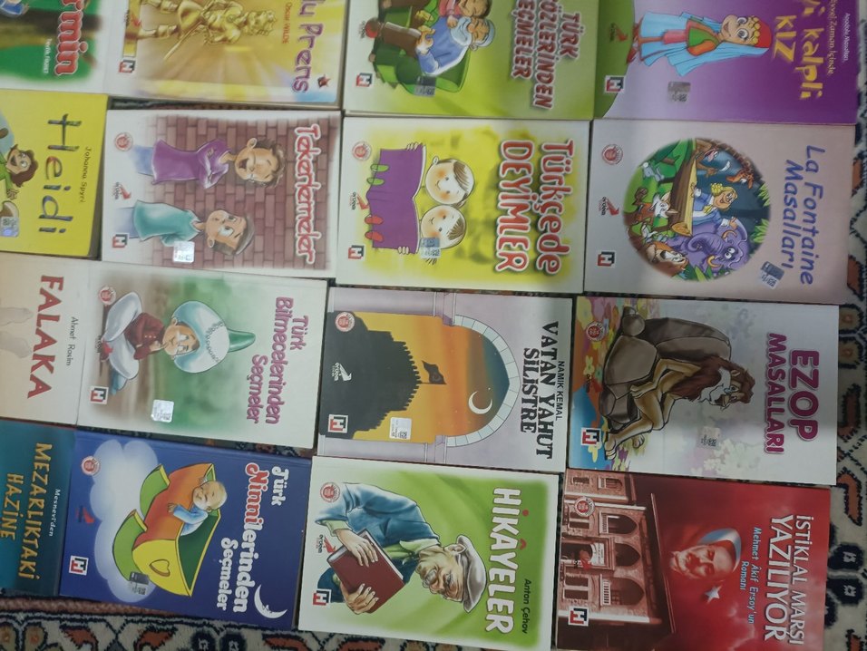 Çocuk Kitapları Seti - Popüler hikayeler ve Türk tarihi - Görsel 4
