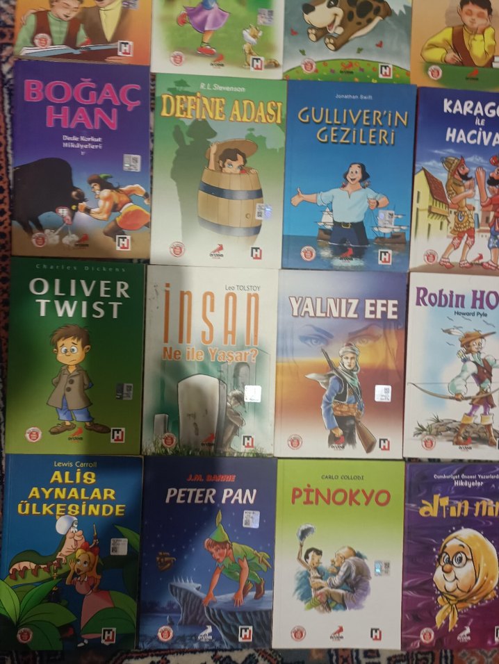 Çocuk Kitapları Seti - Popüler hikayeler ve Türk tarihi - Görsel 3