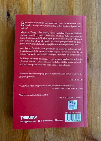 Beden Hollanda Evi - Ann Patchett