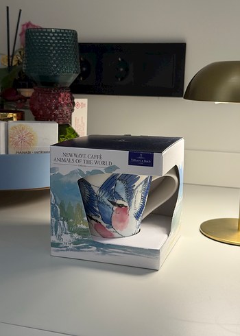  Beden Villeroy&boch Newwave Caffè Hayvan Desenli Renkli Kupa