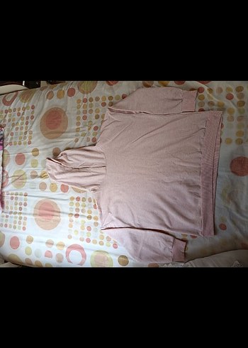 Pembe Kapüşonlu sweatshirt