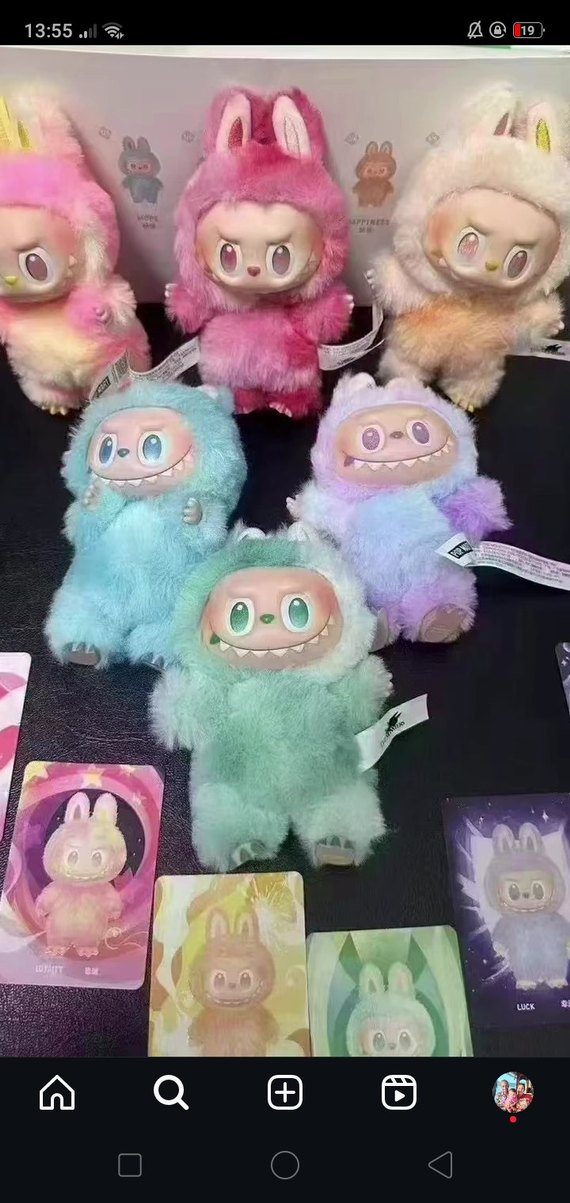 Kutulu LABUBU ( charm ve anahtarlık) - Görsel 4