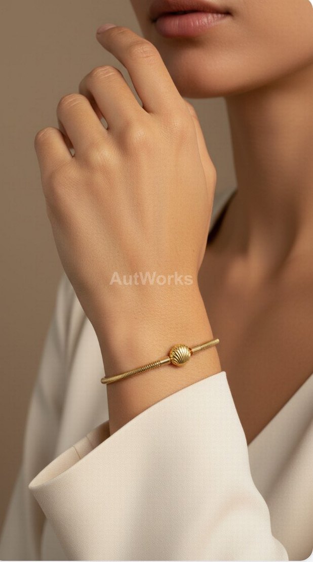 Deniz Kabuğu Kolye ve Bileklik Seti - Görsel 3