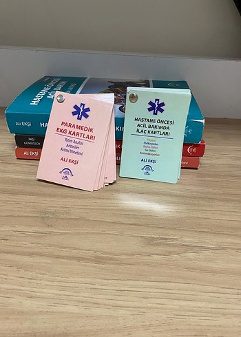 Paramedik EKG ve İlaç Kartları Seti
