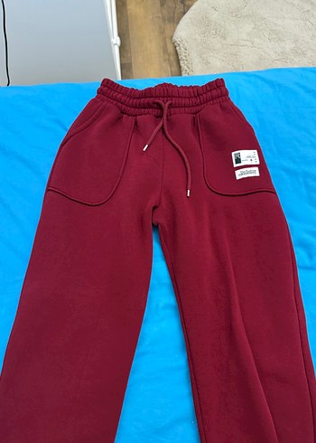 Diğer Kadın Kırmızı Fermuarlı Sweatshirt takim