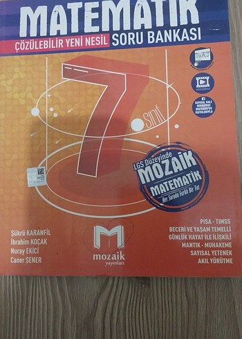 7. Sınıf Matematik Soru Bankası - Mozaik
