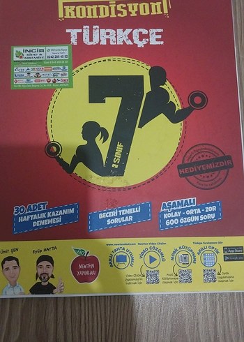7. Sınıf Türkçe Kondisyon Kitabı