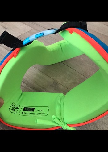 Renkli Mavi çocuk havuz yeleği - Görsel 4