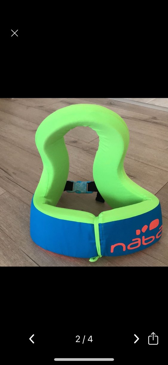 Renkli Mavi çocuk havuz yeleği - Görsel 2