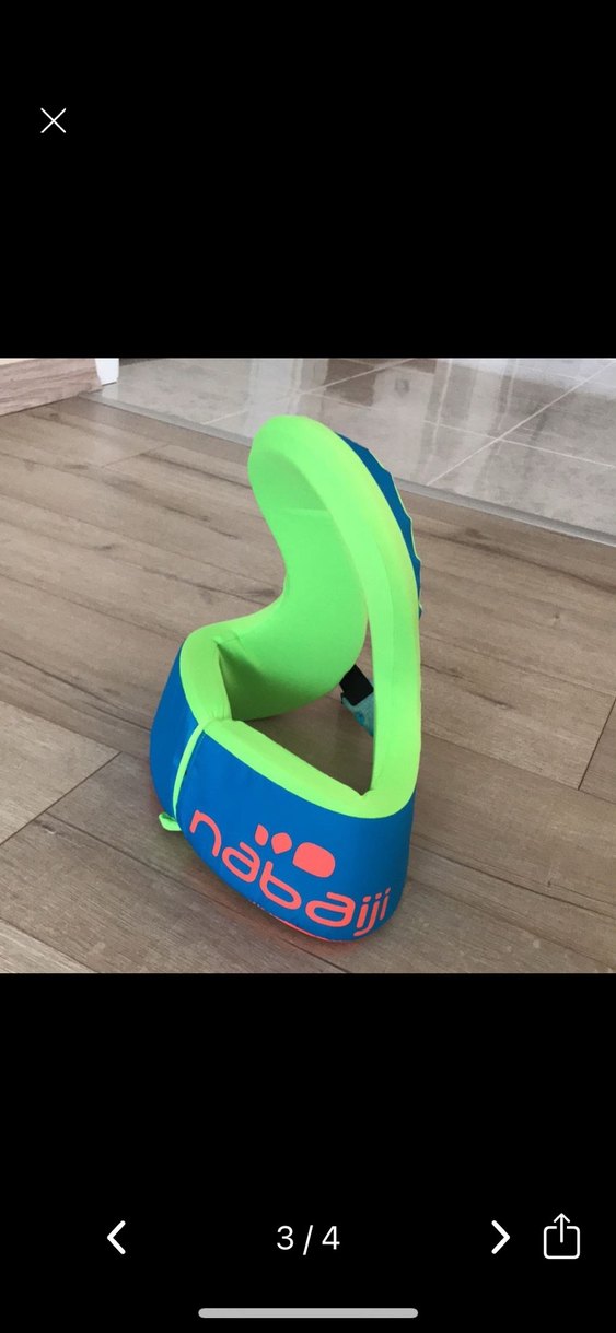 Renkli Mavi çocuk havuz yeleği - Görsel 3