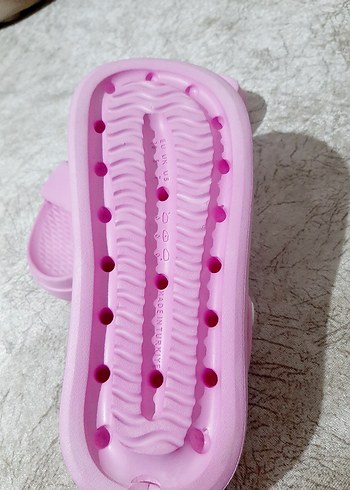 Pembe Platform Topuklu Kadın Terlik - Görsel 5