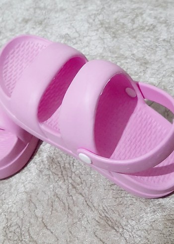 Pembe Platform Topuklu Kadın Terlik - Görsel 2