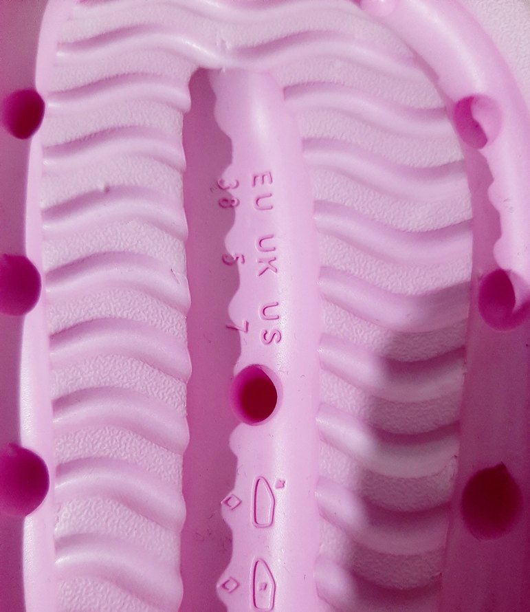 Pembe Platform Topuklu Kadın Terlik - Görsel 4