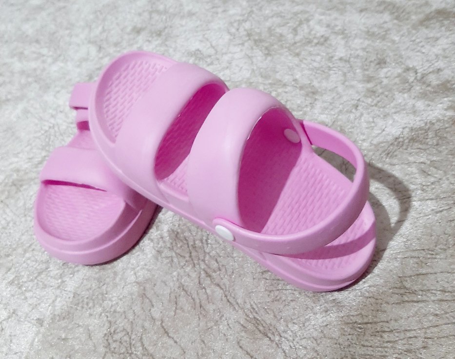 Pembe Platform Topuklu Kadın Terlik - Görsel 2