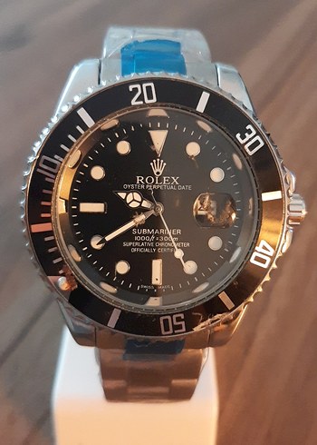 Siyah Modern Klasik Rolex Erkek Saati