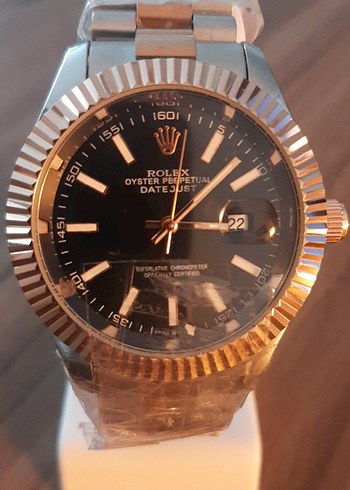 Rolex Altın Renk Modern Klasik Erkek Saati