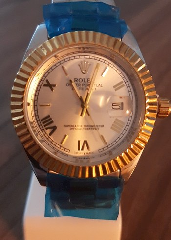 Rolex Altın Renk Modern Klasik Erkek Saat