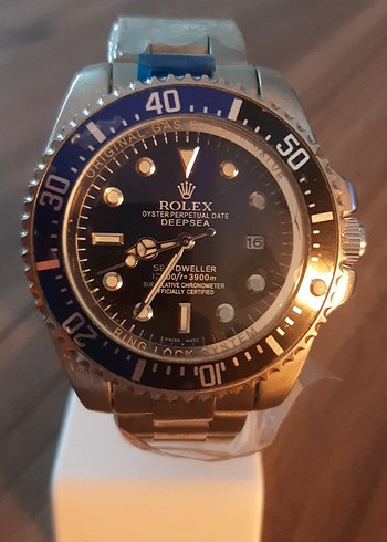 Rolex Deepsea Klasik Erkek Saati Mavi