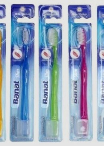 Banat İnce Diş Fırçası 12'li Set