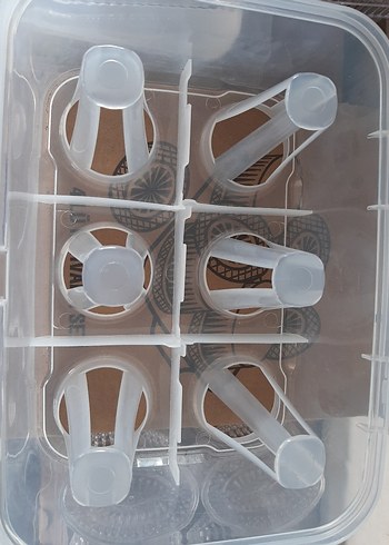 URVE Su Bardağı ve Kulpulu Bardak Taşıma Aparatı - Görsel 2