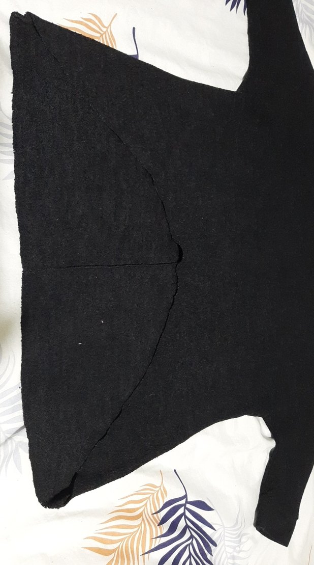 Siyah Salaş Bluz - Görsel 2