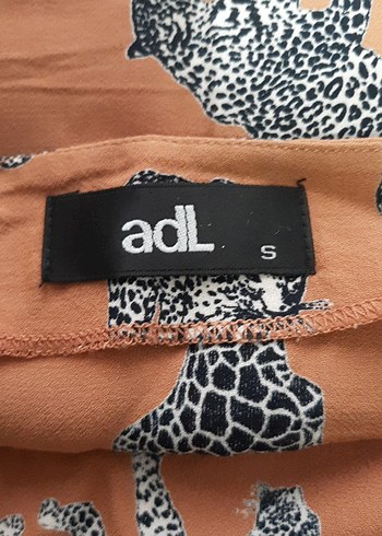 Kahverengi Zebra Desenli Straplez Mini Bluz - Görsel 2