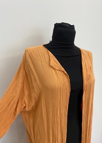 Bohem Uzun Bej Kadın Kimono - Görsel 3