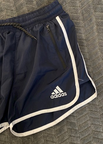 Adidas Lacivert Mini Spor Şort - Görsel 2