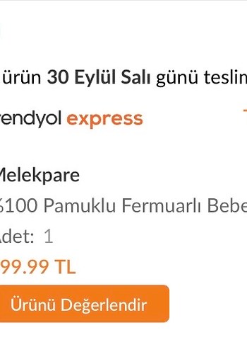 Pembe Süet Bebek Uyku Tulumu - Görsel 2