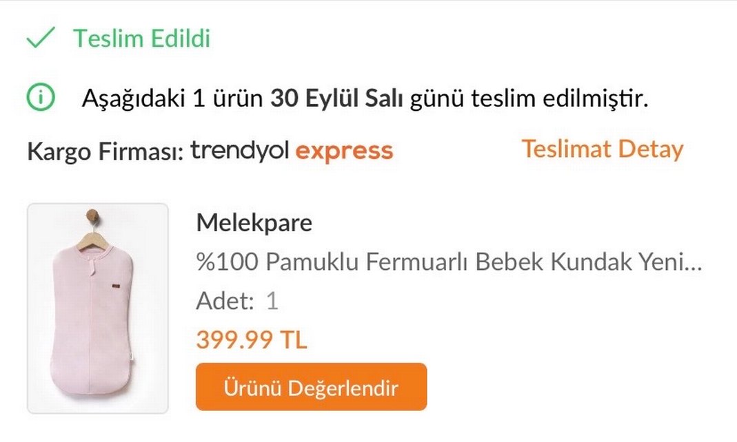 Pembe Süet Bebek Uyku Tulumu - Görsel 2