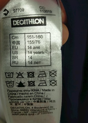 Mavi Kadın Sporcu Mayo Velcro Detaylı 14 yas - Görsel 4