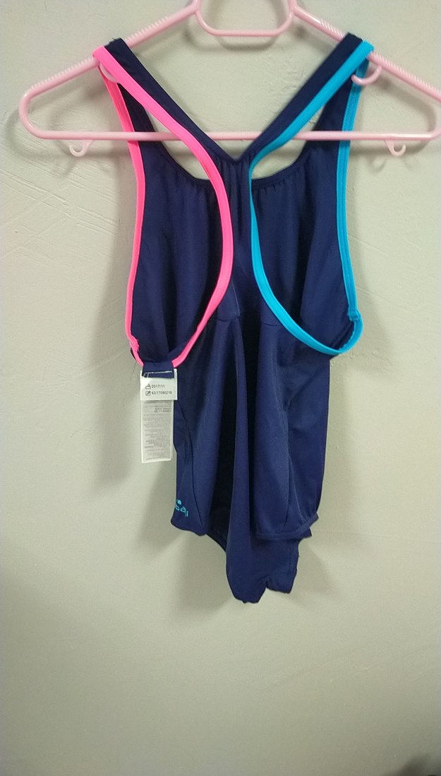 Mavi Kadın Sporcu Mayo Velcro Detaylı 14 yas - Görsel 3