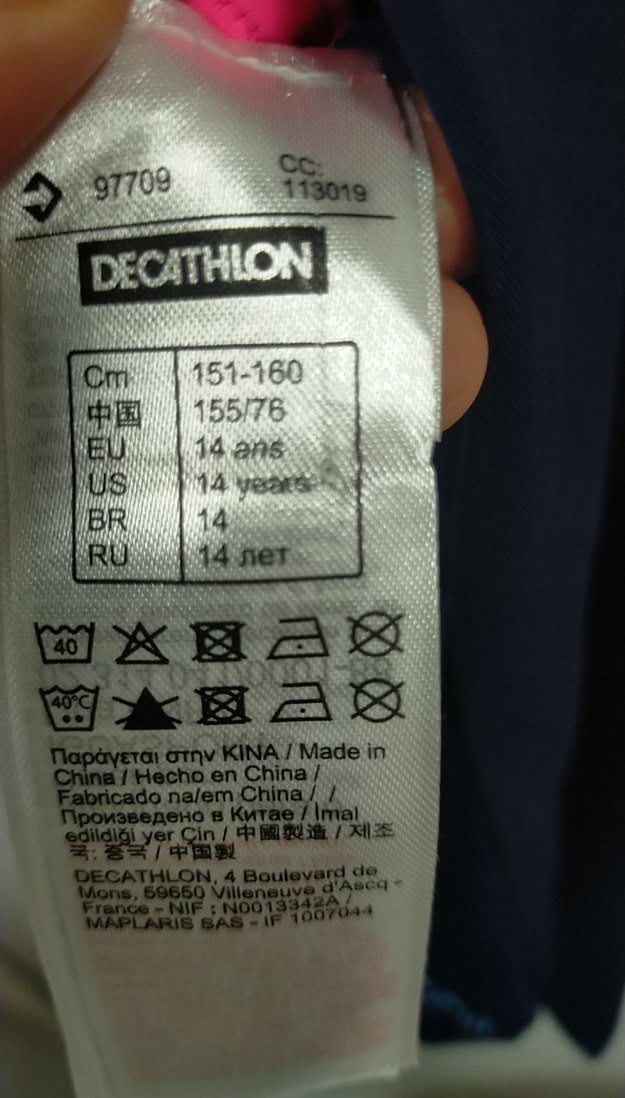 Mavi Kadın Sporcu Mayo Velcro Detaylı 14 yas - Görsel 4