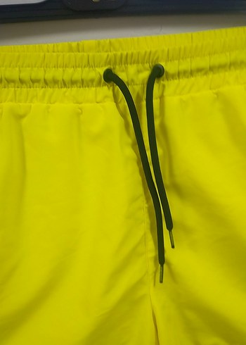 Sarı Renkli Erkek Mini Şortm bd - Görsel 3