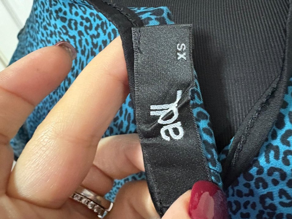 Düğmeli Turkuaz Kadın Bluz - Görsel 5