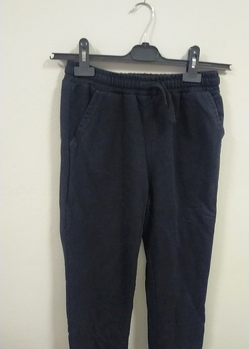 Siyah Erkek Çocuk Bol Kesim Eşofman Altı 12/13 yas - Görsel 2