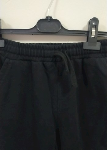 Siyah Erkek Çocuk Bol Kesim Eşofman Altı 12/13 yas - Görsel 4