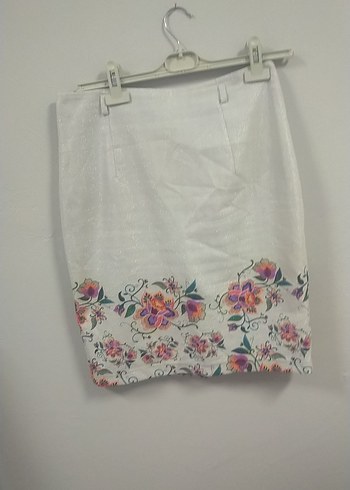 Nakışlı Bohem Mini Hamile Eteği 40 bd - Görsel 2