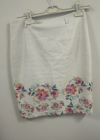 Nakışlı Bohem Mini Hamile Eteği 40 bd - Görsel 4