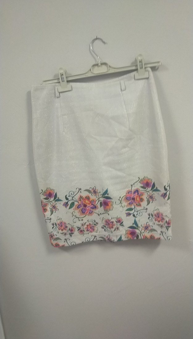 Nakışlı Bohem Mini Hamile Eteği 40 bd - Görsel 2