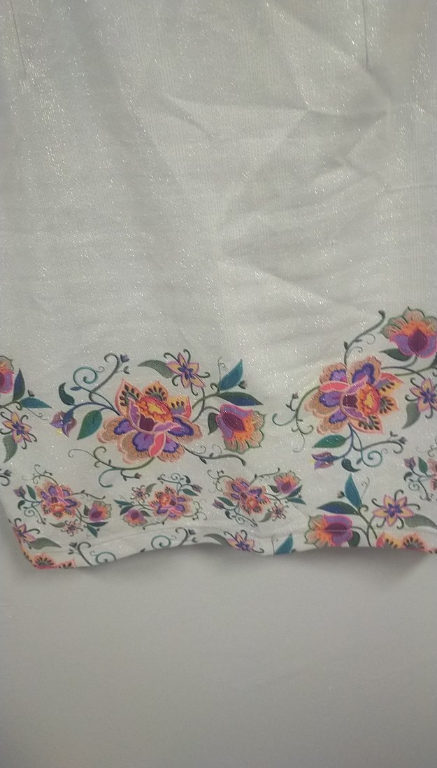 Nakışlı Bohem Mini Hamile Eteği 40 bd - Görsel 3