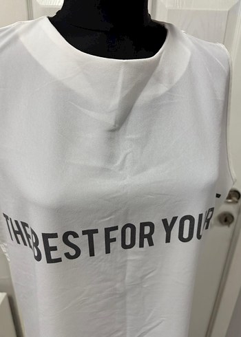 Beyaz Gri Baskılı  Tişörtü - Görsel 3