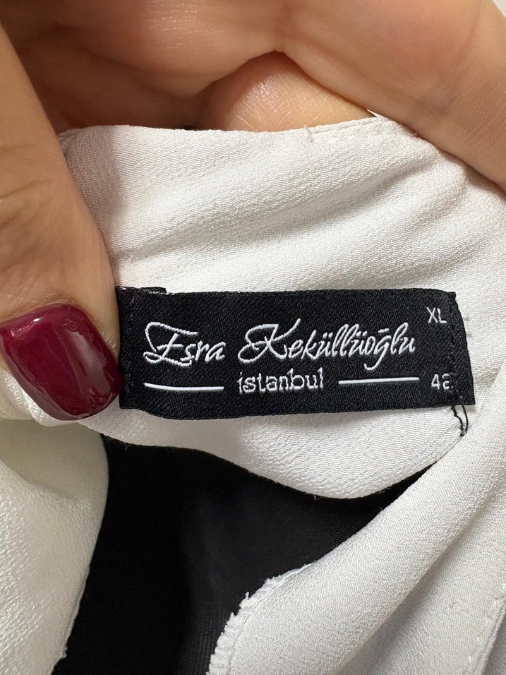 Beyaz Gri Baskılı  Tişörtü - Görsel 4