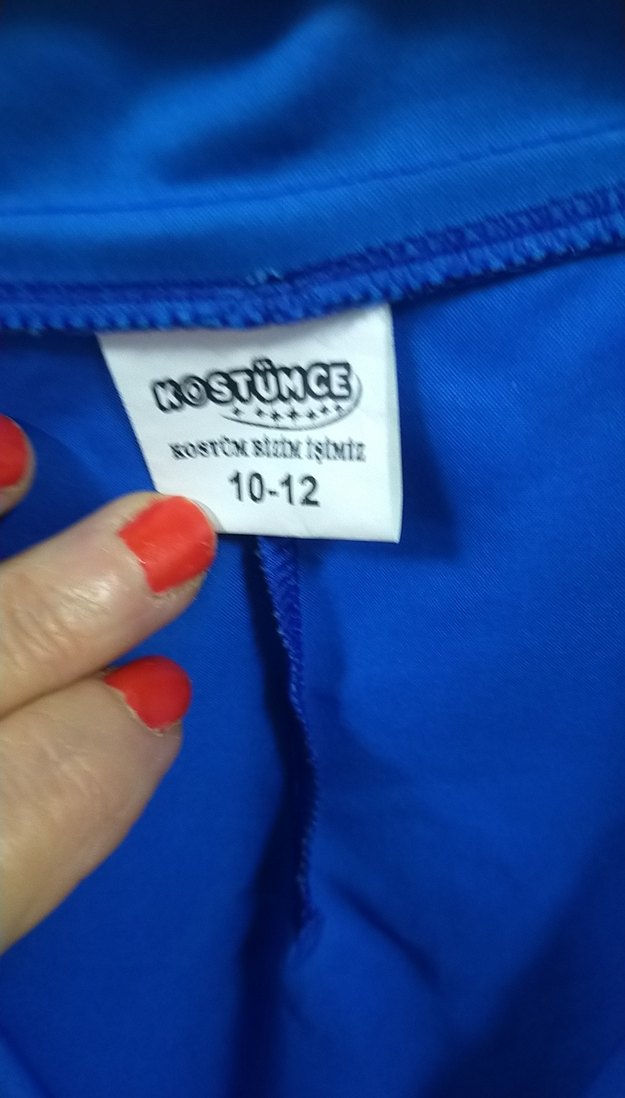 Erkek cocuk Mavi kostüm ceket  10 / 11 yas - Görsel 3