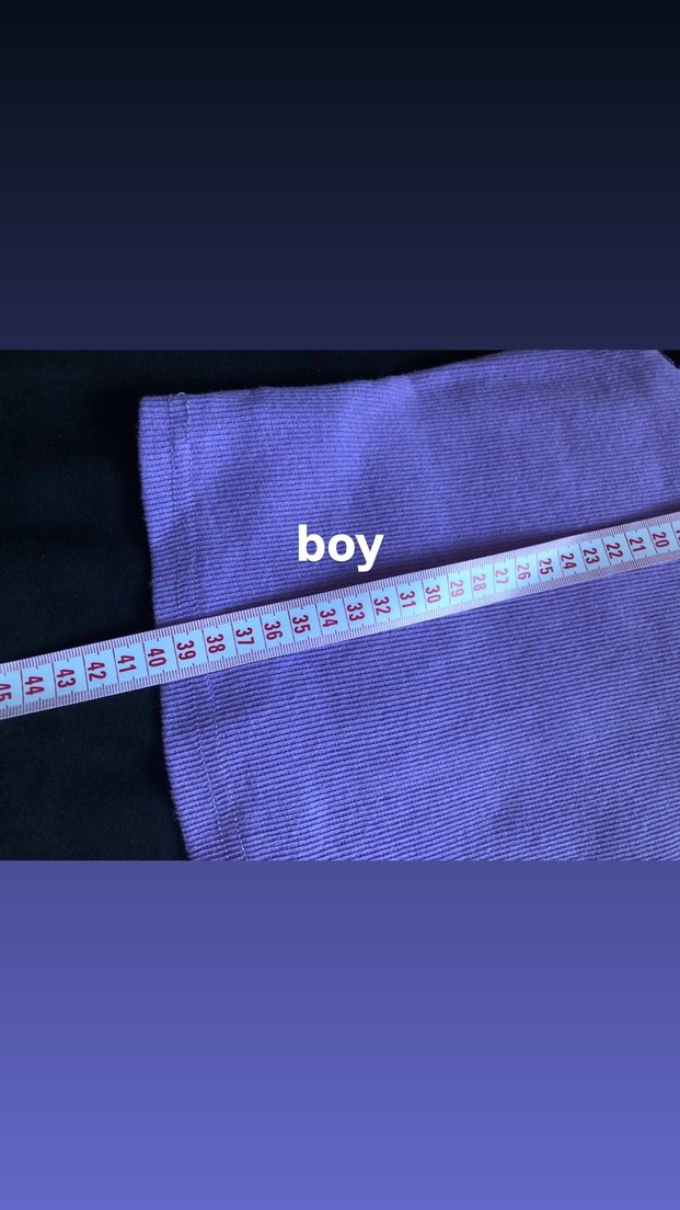 Kadın Mor V Yaka Crop - Görsel 4