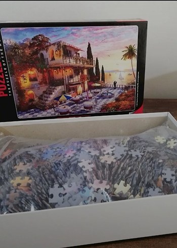 Beden Anatolian Renkli Akşam Manzarası Puzzle
