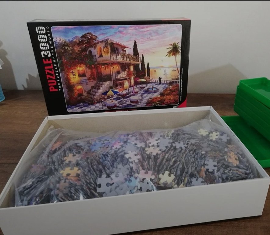 Anatolian Renkli Akşam Manzarası Puzzle - Görsel 3