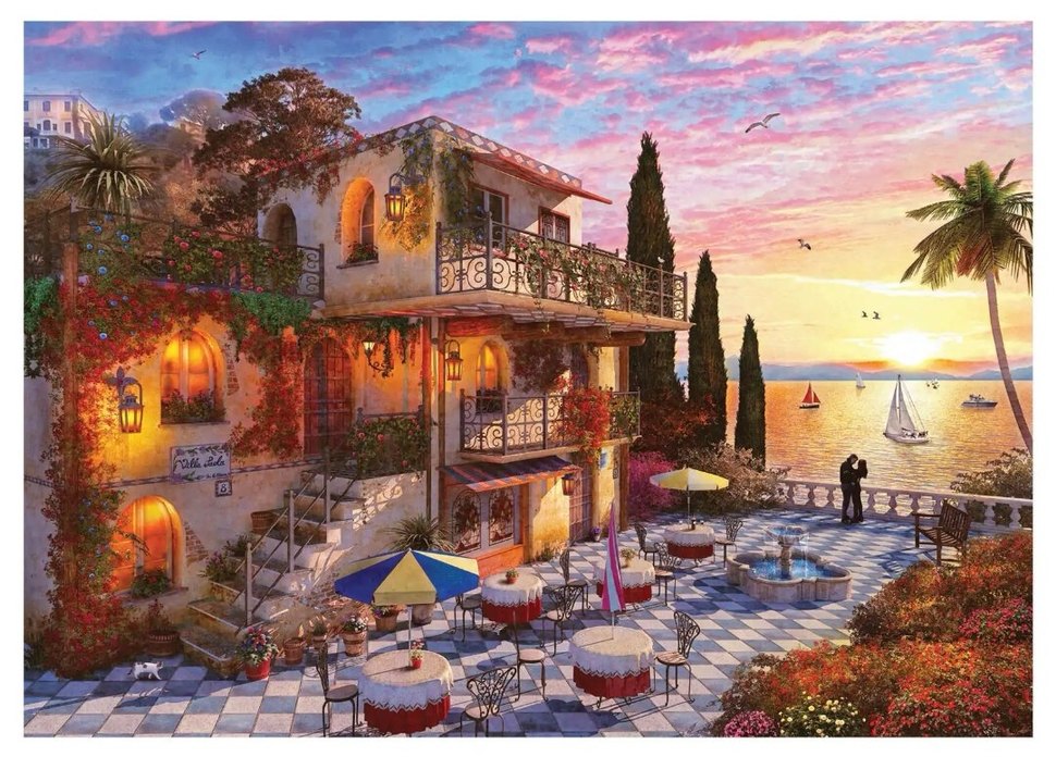 Anatolian Renkli Akşam Manzarası Puzzle - Görsel 2