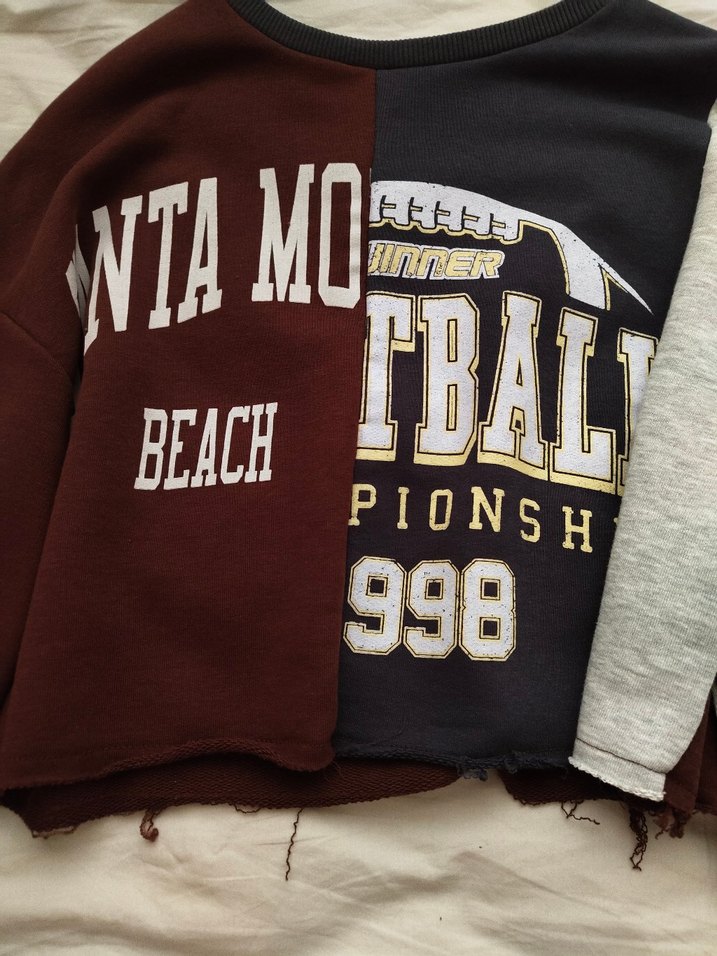 crop sweat - Görsel 2