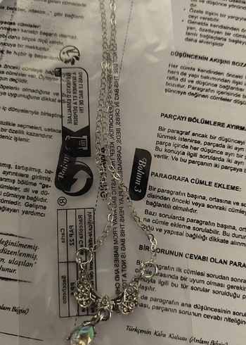 anime takma kirpik+parlak kolye - Görsel 5